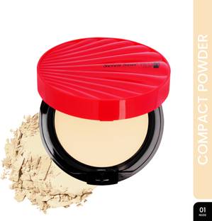 Seven Seas Red4 Soft Line Compact Powder | Oil Free Matte Finish | Long Lasting Compact