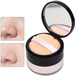 EVERERIN Waterproof Oil Controlling Long Lasting Loose Face Powder Compact & Puff Compact