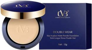 CVB C121 DOUBLE WEAR POWDER (02 SOFT IVORY) Compact
