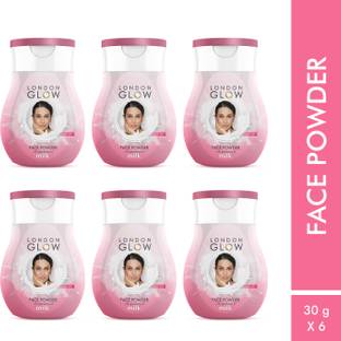 LONDON GLOW Face Powder with SPF Compact
