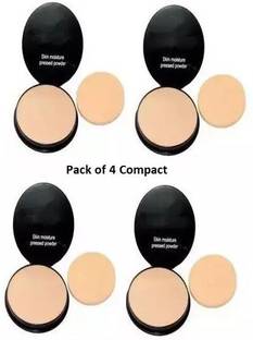 YELGO Pack of 4 Best Face Makeup Compact Powder For women And Girls  Compact