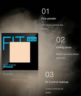 SILDUST Best Fit Skin 2-in-1 Compact Powder With Puff Compact