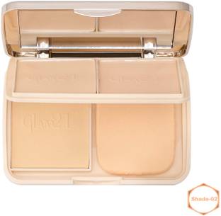 Glam21 3-in-1 Powder Cake Oil Control Longlasting Soft Matte & Oil Free Formula Compact
