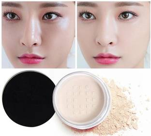 Herrlich NATURAL FINISH LOOSE POWDER FOR WOMEN WATERPROOF LONG LASTING Compact