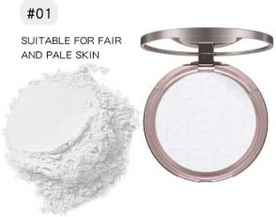 DAIMANPU Feathery Mist Setting Powder Gege Bear, Oil Naturally Modify Skin Blemishes Compact