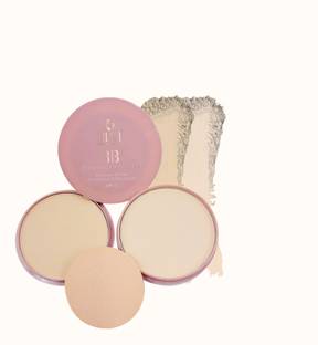 SILVI Stay All Day Compact|2 in 1 Compact|Matte & Weightless Finish Compact SPF20+++ Compact