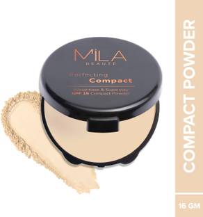 MILA BEAUTÉ Superstay Perfecting Compact Powder Lightweight Natural Matte Finish SPF15 Compact