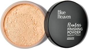 BLUE HEAVEN Flawless Finishing Powder, Dark Tan, 20gm Compact