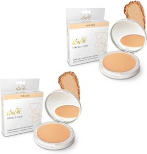 Iba Perfect Look Long-Wear Mattifying Compact (Pack of 2) Compact