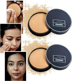 tanvi27 Water Proof & Oil Controla Foundation Pancake Set Compact