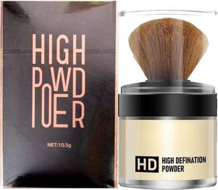 LOVE HUDA Waterproof Long Lasting Oil Controlling High Definition Loose Face Powder Compact