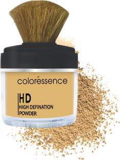 COLORESSENCE High Definition Loose Powder Translucent Matte Coverage with Brush Compact