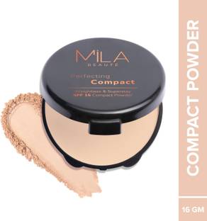 MILA BEAUTÉ Superstay Perfecting Compact Powder Lightweight Natural Matte Finish SPF15 Compact