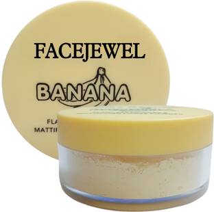 Facejewel Matte banana loose powder banana yellow loose powder Compact