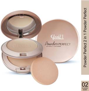 Glam21 Cosmetics Perfect Complexion Compact Powder for Oil Control& Longlasting Soft Matte Finish Compact