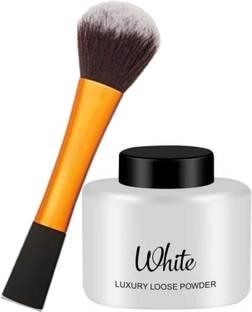LOVE HUDA Waterproof Long Lasting HD Oil Controlling White Banana Loose Powder Compact