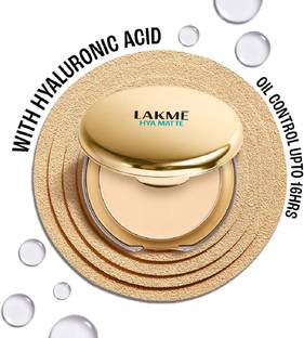 Lakmé 9to5 Hya Matte Pressed Powder Ivory 9gm Compact