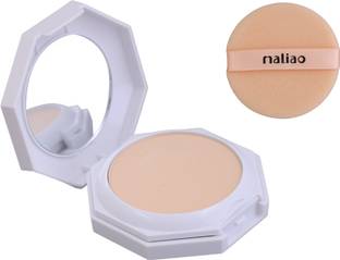 MALIO Prime & Fine Oil Control Whitening Compact Face Powder for 3D Professional Compact