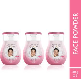LONDON GLOW Face Powder with Compact