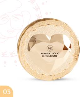 MARY JO K H. D. Finished 2 in 1 Compact Powder, Long Lasting, Matte Finish Compact