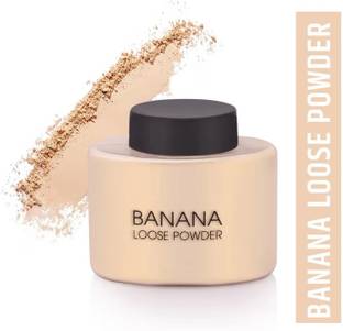 Arcanuy New Face Makeup Banana Loose Powder water proof Compact