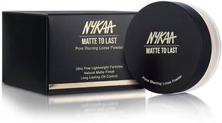 NYKAA Matte to Last Pore Blurring Loose Powder Compact