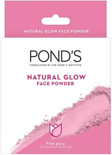 POND's Natural Glow Pink Face Powder, BB Glow - 30G Pack of 1 Compact