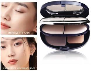 Emijun NATURAL FACE POWDER FOR GLOWING FLAWLESS SETTING POWDER Compact