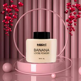 YUGBEAUTY Banana Loose Mattifying Powder Compact