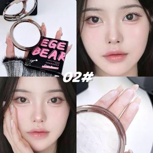 DAIMANPU GEGE BEAR Weightless Stay Matte Compact Skin Lightening, Oil Control  Compact