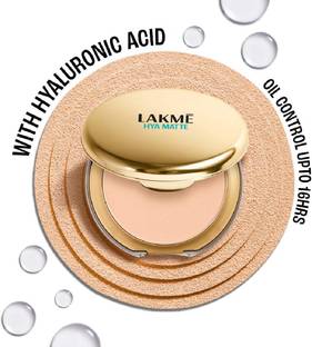 Lakmé 9to5 Hya Matte Pressed Powder Nude 9gm Compact