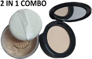 Maryville skin care new makeup setting loose powder with compact powder pack of 1 Compact
