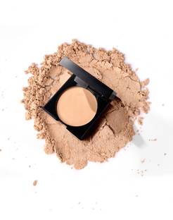 Metabu Matte Finish Compact Powder with SPF 25 � Long-Lasting, Shine-Free Coverage Compact