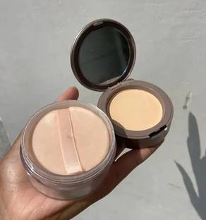 AEPRUY 2 in 1 Compact Matt Finish, Hide Pores, Long Lasting, Smooth Skin  Compact