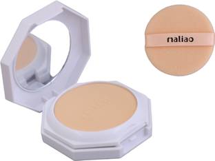 maliao Prime & Fine oil control Crystal Compact with soft puff (Shade 04, 20 gm) Compact