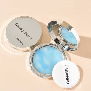 DAIMANPU candy bella oil control powder for oily skin no color waterproof Compact