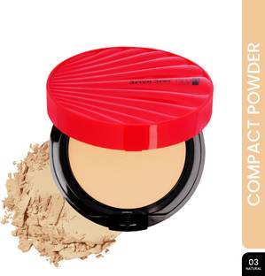 Seven Seas Red4 Soft Line Compact Powder | Oil Free Matte Finish | Long Lasting Compact