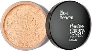 BLUE HEAVEN Flawless Finishing Powder, Dark Tan, 20gm Compact