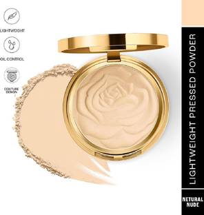 Lakmé Showstopper Collection Rouge Bloom Setting Powder Neutral Nude Compact