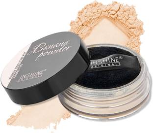 Inshine Banana Powder Oil Control Silk Finish Loose Powder Compact