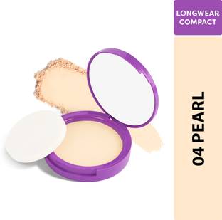 SUGAR POP Longwear Compact 04 Pearl| UV Protection | Pore Minimizing | Medium Coverage Compact