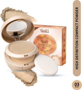 Glam21 High Definition|Matte & Shimmer Shades | Long Lasting Powder Compact