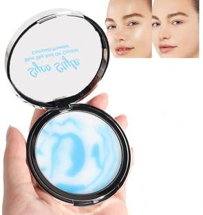 Puedo Oil Control Gel Pressed Powder, Translucent Jelly Setting Powder Compact