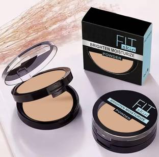 SILDUST Fit Skin 2 in 1 Compact | Matte & Shimmer Finish Compact
