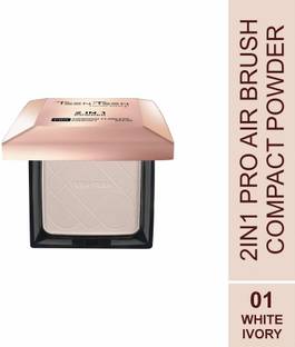 Teen Teen HD 2 in 1 Whitening and Brightening Compact Powder, Matte Finish, Face Powder Compact