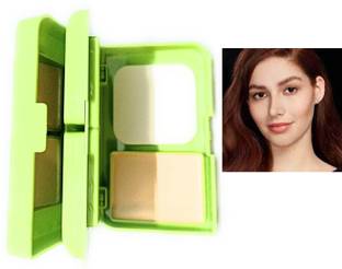 Luipui SMOOTH AND SOFT FINISH GREEN TEA SHADING 5 IN 1 POWDER PACK OF 1 Compact