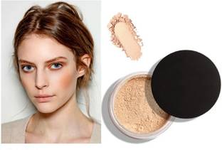 JANOST WATERPROOF ALL SKIN TYPE BANANA LOOSE POWDER Compact