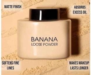 GLOW IT Loose Powder Banana Powder Soft  Compact