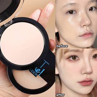 urbanfox 2 In 1 Oil-control Compact Powder Matte & Shimmer Finish With Puff Compact