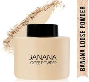 DARYUE Matte Finish, Oil Free, Waterproof Banana Loose Powder For Face Makeup Compact